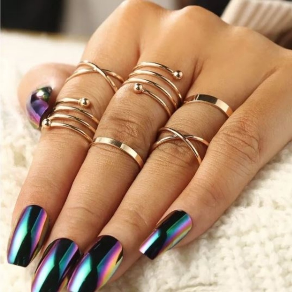 💎2 for $25💎 6 Piece Midi Knuckle Ring Set
